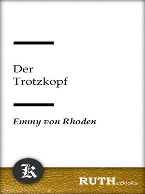 cover image of Der Trotzkopf